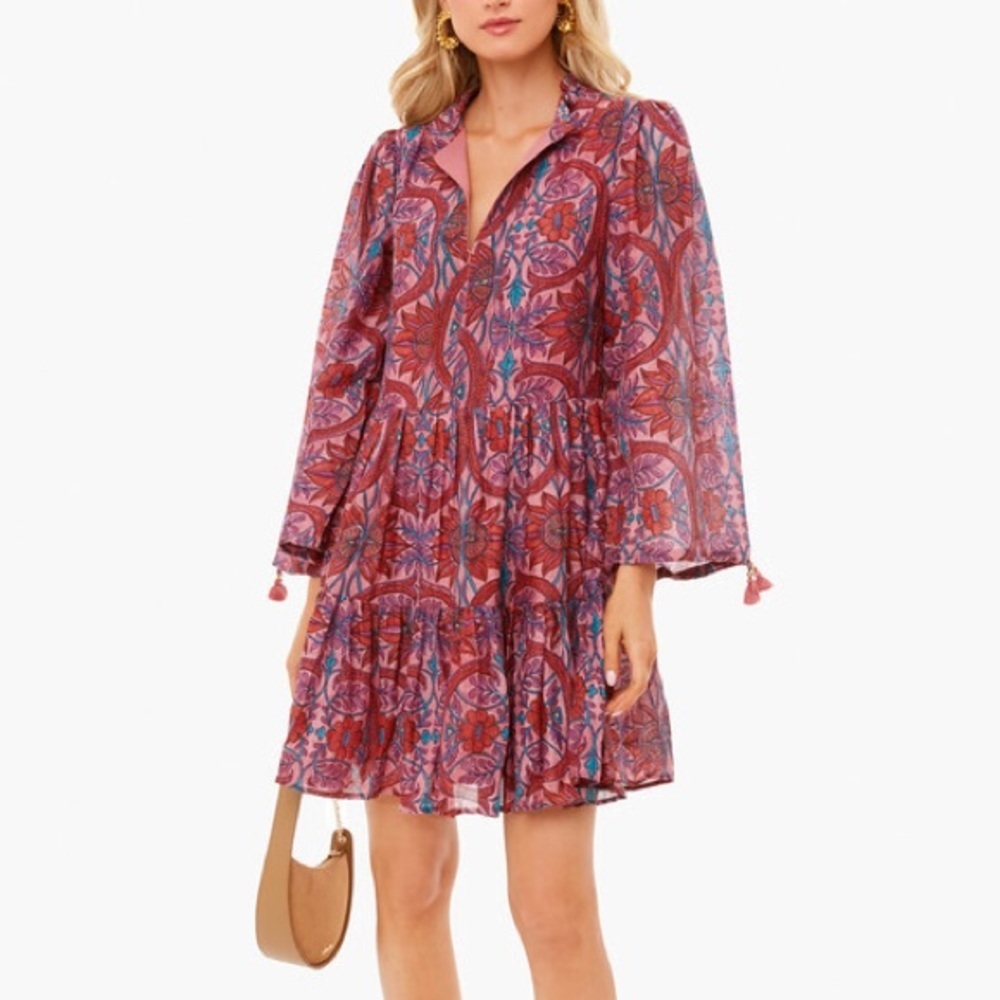 Tuckernuck Oliphant Monaco Rose Yoke Dress